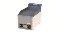 Cookmax Elektro-Grillplatte Gerillt 1 Heizzone