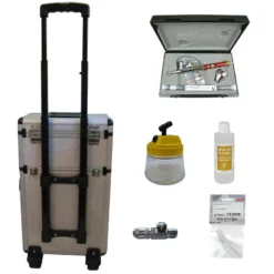 Reise Airbrush Set Bodypainting Infinity CR Plus - Sparmax MB620 - Mit Zubehör