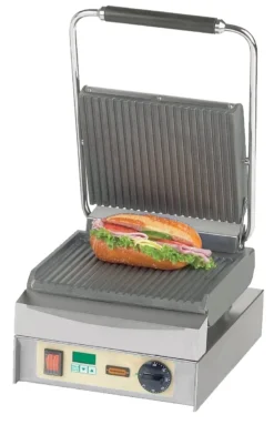 WAS Germany - Kontaktgrill Panini Master, 29 X 40 X 23 Cm, Edelstahl/Gusseisen (343001250)