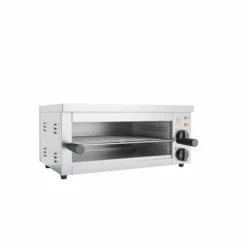 METRO Professional Salamander GSL1001, Edelstahl, 61x33x28cm, Temp.: 50-300°C, Timer, EGO-Thermostat, 2500W, Silber