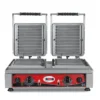GMG - Waffeleisen Churo - 2x (10 X 21cm X 2 X 1cm / 2cm) - 50° Bis 300°C Feste Backplatte Aus Gusseisen - Fettfangrinne