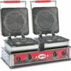 GMG - Waffeleisen Amore-M - 2x (Ø 17cm) - Wechselbare Backplatte & Einfache Montage - 50° Bis 300°C - Leichte Reinigung