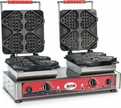 GMG - Waffeleisen Ti Amo - 8x (13,2 X 12,5 X 2,8cm) - 50° Bis 300°C Feste Backplatte Aus Gusseisen - Gehäuse Edelstahl -Schneider-Shop 7fd8371d 305a 4051 90ac 9e2bc34032d4 11