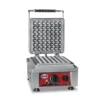 GMG - Waffeleisen Lokmia-S - 1x (Ø 49 X 3cm X 1,4cm / 2,8cm) - 50° Bis 300°C Feste Backplatte Aus Gusseisen - Fettfangrinne