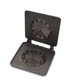 WAS Germany - Backplatte Herzwaffel Für Backsystem I & II, Ø 15,5 Cm, Gusseisen (345013155)