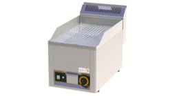 Cookmax Elektro-Grillplatte Gerillt Verchromt