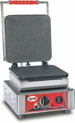 GMG - Waffeleisen Gelato - 1x (23 X 23cm) - Wechselbare Backplatte & Einfache Montage - 50° Bis 300°C - Leichte Reinigung