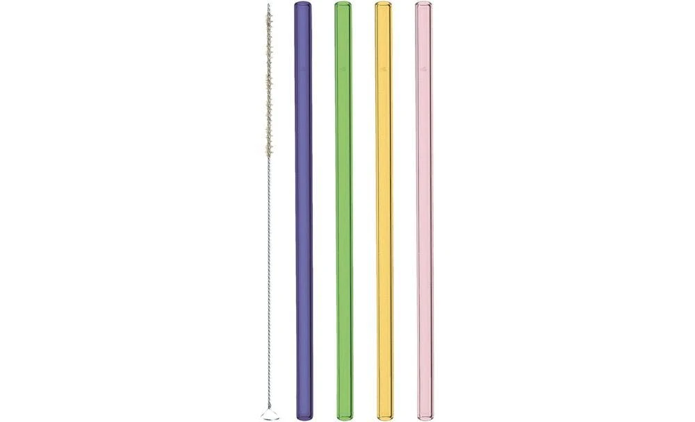 Leonardo Glastrinkhalme Farbig 205 Mm / 1 Leonardo Glastrinkhalme Farbig 205 Mm /