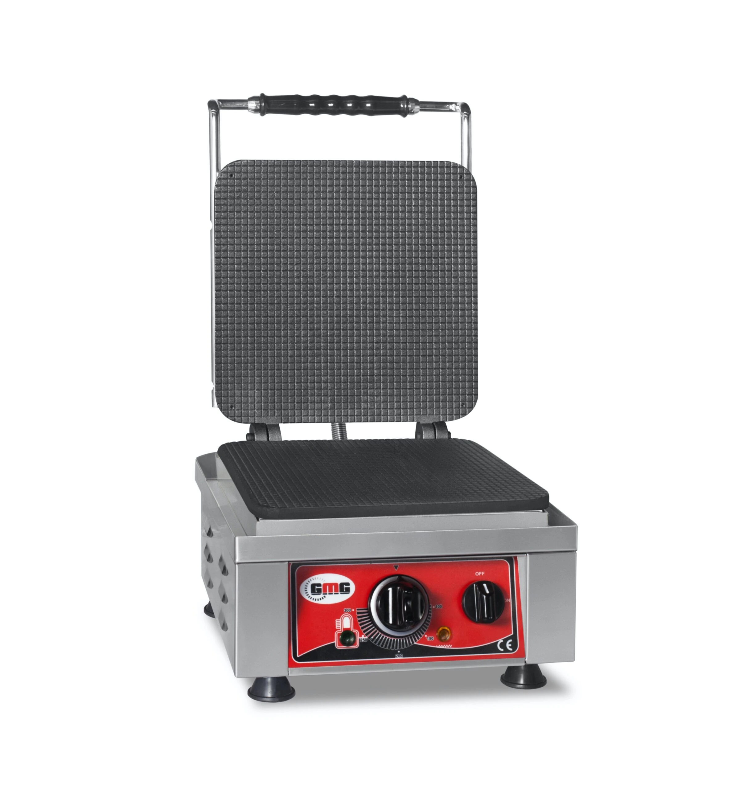 GMG - Waffeleisen Waffelino - 6x (23 X 6 X 2,4cm) - 50° Bis 300°C Feste Backplatte Aus Gusseisen - Fettfangrinne - Gehäuse Edelstahl 4 GMG - Waffeleisen Waffelino - 6x (23 X 6 X 2,4cm) - 50° Bis 300°C Feste Backplatte Aus Gusseisen - Fettfangrinne - Gehäuse Edelstahl – Bild 4